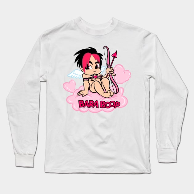 Bara Boopid Long Sleeve T-Shirt by BeefcakeBoss